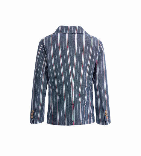 Пиджак серого цвета в полоску от бренда Original Marines