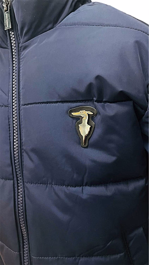 Куртка темно-синего цвета от бренда Trussardi