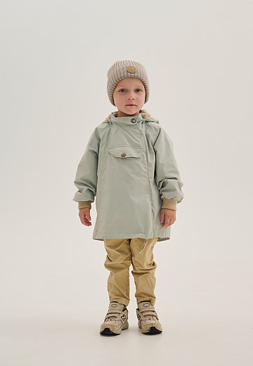 Шапка Knot merino fleece creme beige от бренда Peppihat