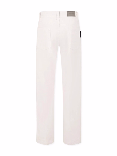 Джинсы белого цвета от бренда Trussardi
