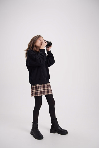 Юбка в клетку от бренда NOT A TOY