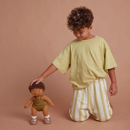Кукла шарнирная Dinkums Dolls Button от бренда Olli Ella