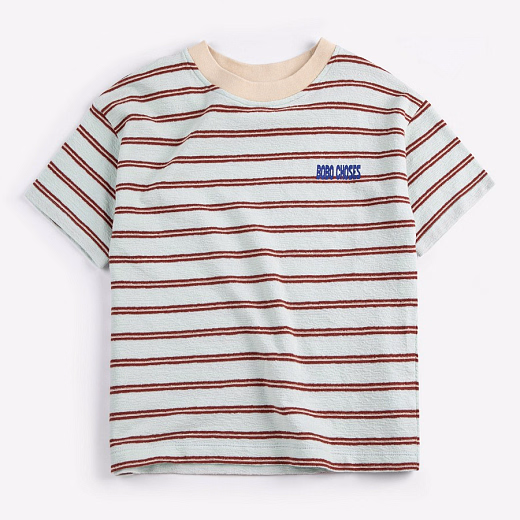 Футболка Stripes от бренда Bobo Choses Голубой