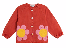 Куртка Floral Applique от бренда Stella McCartney kids
