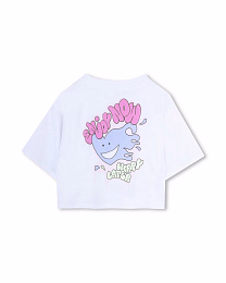 Футболка HEART BLANC от бренда Billieblush Белый