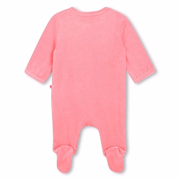 Слип из велюра и повязка от бренда Billieblush