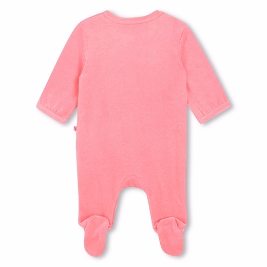 Слип из велюра и повязка от бренда Billieblush