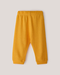 Комплект футболка и брюки в горчичном цвете от бренда Anna Leon