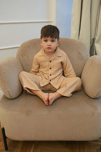 Рубашка и штаны PJM Beige от бренда GNGA