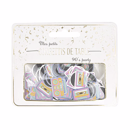 Конфетти для украшения стола Вечеринка 90-х от бренда Tim & Puce Factory