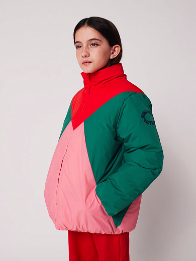 Куртка Tic Tac Toe color block от бренда Bobo Choses