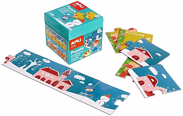 Мини-пазл «Время года» 24 детали от бренда Apli Kids