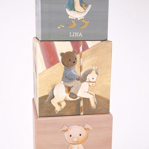 Кубики со счетом "Друзья" от бренда Egmont Toys