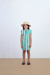 Платье GREEN STRIPES от бренда Tinycottons