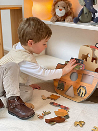 Сортер из дерева "Ноев ковчег" от бренда Egmont Toys