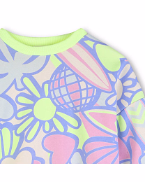 Толстовка GREEN LEMON от бренда Billieblush