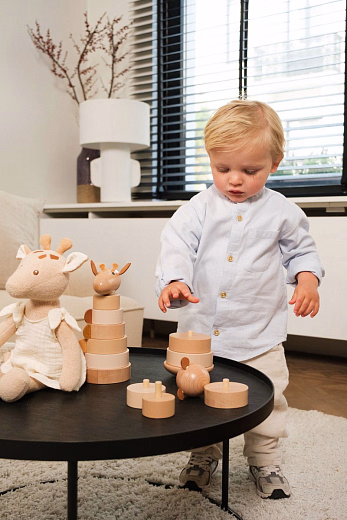 Пирамидка Мишка Марсель от бренда Egmont Toys