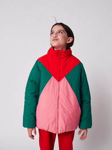 Куртка Tic Tac Toe color block от бренда Bobo Choses