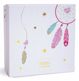 Игрушка Единорог – комфортер в подарочной коробке от бренда Doudou et Compagnie