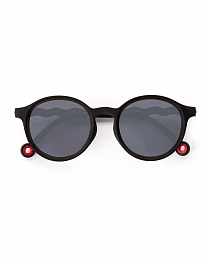 Очки JUNIOR Oval Sunglasses-Classic Olivio-Squid Black от бренда Olivio and Co