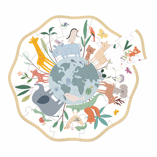 Пазл Животные Sarah Betz от бренда Vilac