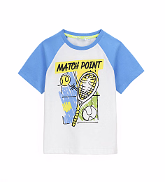 Футболка Match Point от бренда Original Marines Белый