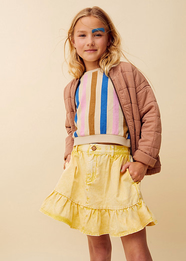 Юбка Denim Yellow от бренда Sproet & Sprout