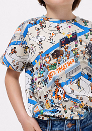 Футболка Ralphie Pixel Basket от бренда MOLO Разноцветный