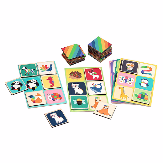 Игра Лото Животные от бренда Vilac