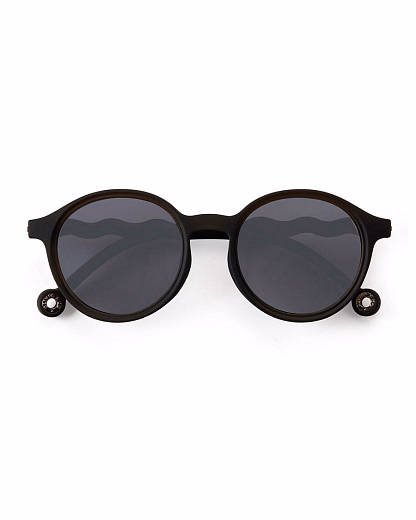 Очки TEEN & ADULT Oval Sunglasses-Classic Olivio-Squid Black от бренда Olivio and Co