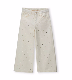 Джинсы клеш со стразами Solitary Star от бренда Original Marines