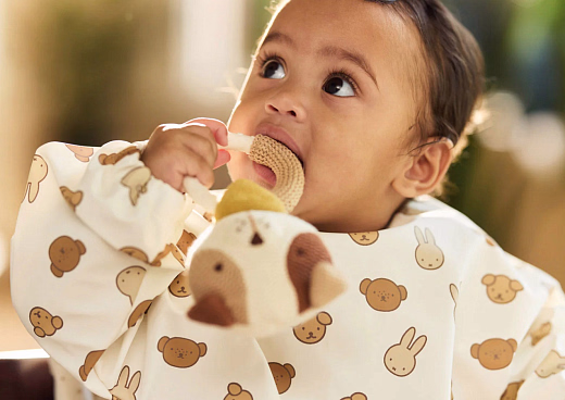 Прорезыватель силиконовый Собачка Мик от бренда Jollein