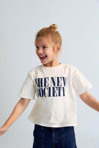 Футболка Mica Moonlight White от бренда The New Society Белый