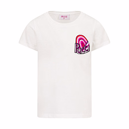 Футболка Orchidee Logo от бренда Emilio Pucci Молочный