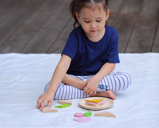 Игровой набор Сэндвич от бренда PlanToys