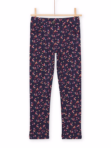 Легинсы с мелким принтом от бренда DPAM