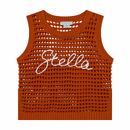 Жилет вязанный от бренда Stella McCartney kids