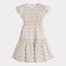 Платье Ester Cream Flower от бренда C'ERA UNA VOLTA