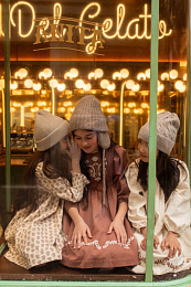 Платье Kana Cream от бренда C'ERA UNA VOLTA