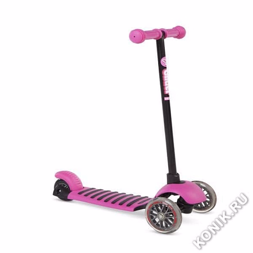 Самокат Glider Deluxe, розовый от бренда Yvolution