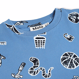 Футболка Riley Together We Go от бренда MOLO Голубой