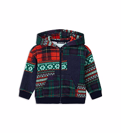 Толстовка на молнии с зимним принтом от бренда Original Marines