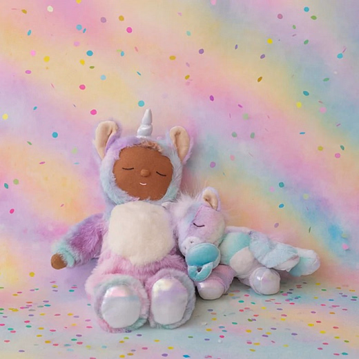 Текстильная кукла Cozy Dinkums Единорог Stardust от бренда Olli Ella