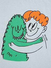 Лонгслив Hug Hairy Monster от бренда Bobo Choses