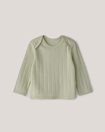 Комплект лонгслив и брюки из фактурной ткани Green от бренда Anna Leon