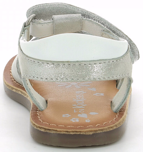 Сандалии WHITE SILVER METALLIZED от бренда KicKers
