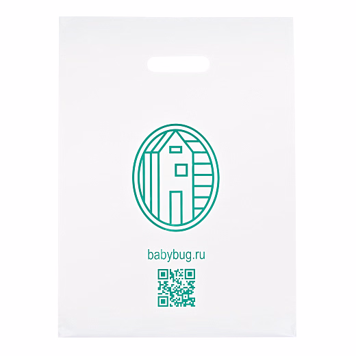 Пакет с прорубной ручкой Babybug от бренда Babybug