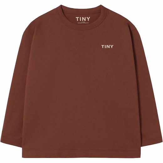 Лонгслив Tiny Brown от бренда Tinycottons