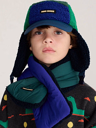 Шарф Green Color Block от бренда Bobo Choses