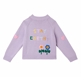 Кардиган Stay Earthy от бренда Stella McCartney kids